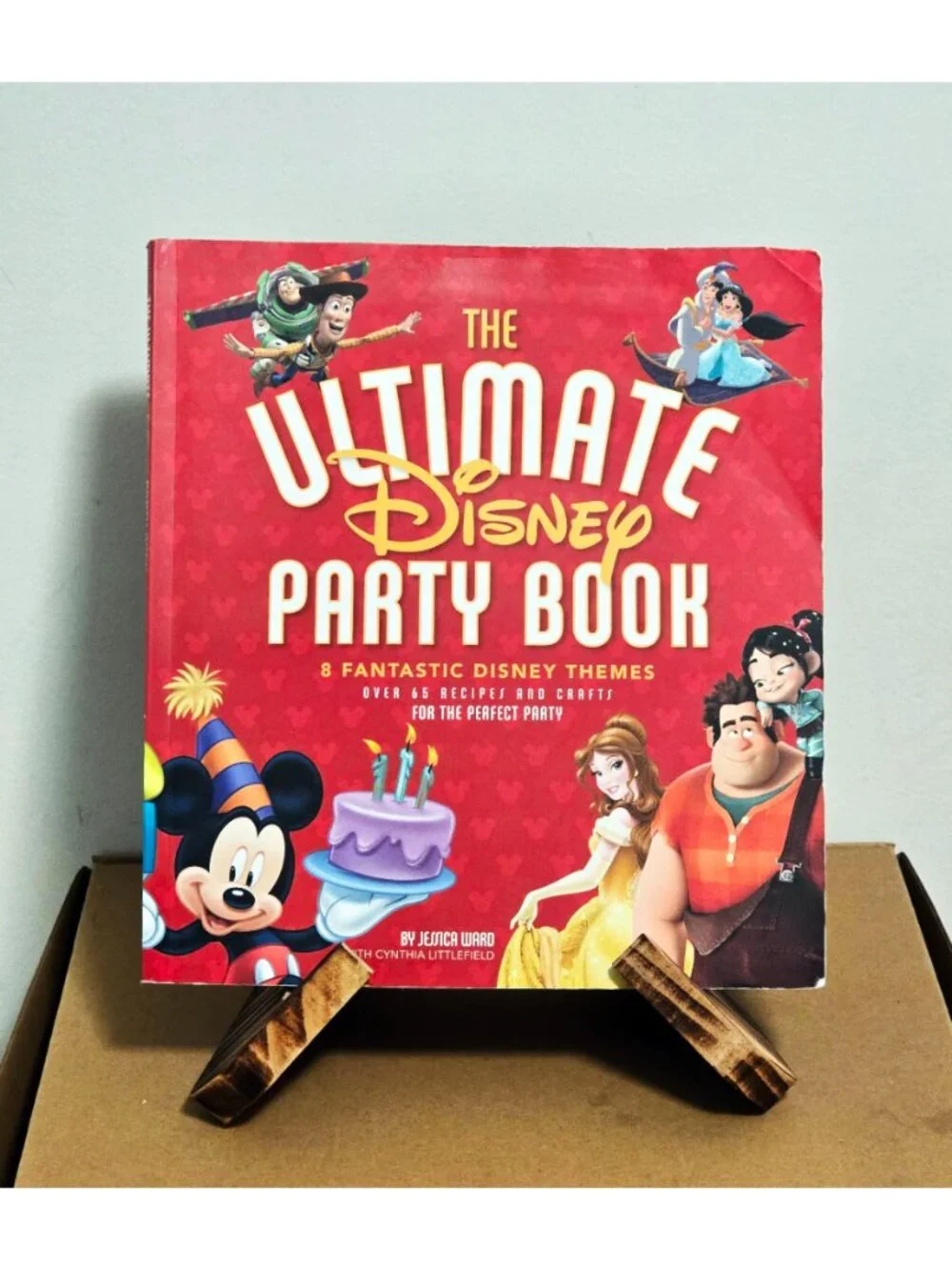 Disney Cookbook3 Book Bundle Princess Bakery Party Book Mickey Toy Story Recipes